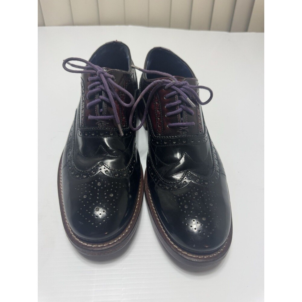 Ted Baker Krelly Men’s Leather Wingtip Brogue Oxford Dress Shoes Size 10